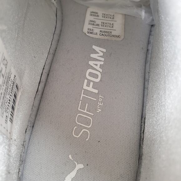 PUMA | Rebel Mid | Light Grey | Womens Cross Trainer Slip On Sneaker | Size 8 - Picture 5 of 7